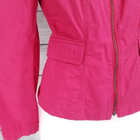 Ann Taylor LOFT XXSP Zip Up Lightweight Jacket - Picture 7 of 8